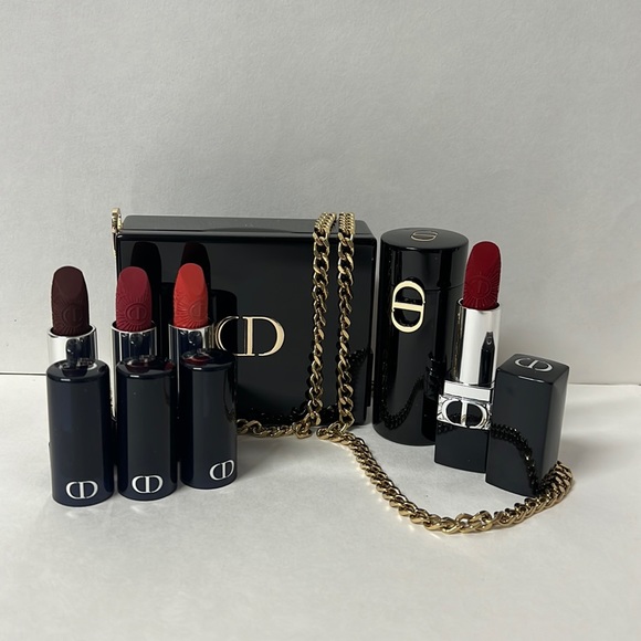 Dior Rouge Dior Miniature セット 3 Mini Rouge Dior Lipsticks in a Makeup Set | DIOR VN